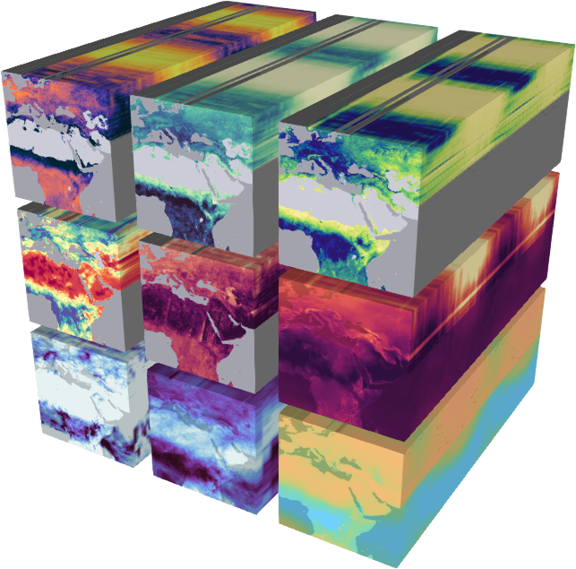 ESD Earth System Data Cubes Unravel Global Multivariate Dynamics ESD Earth System Data Cubes Unravel Global Multivariate Dynamics